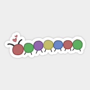 Little Loving Caterpillar Sticker